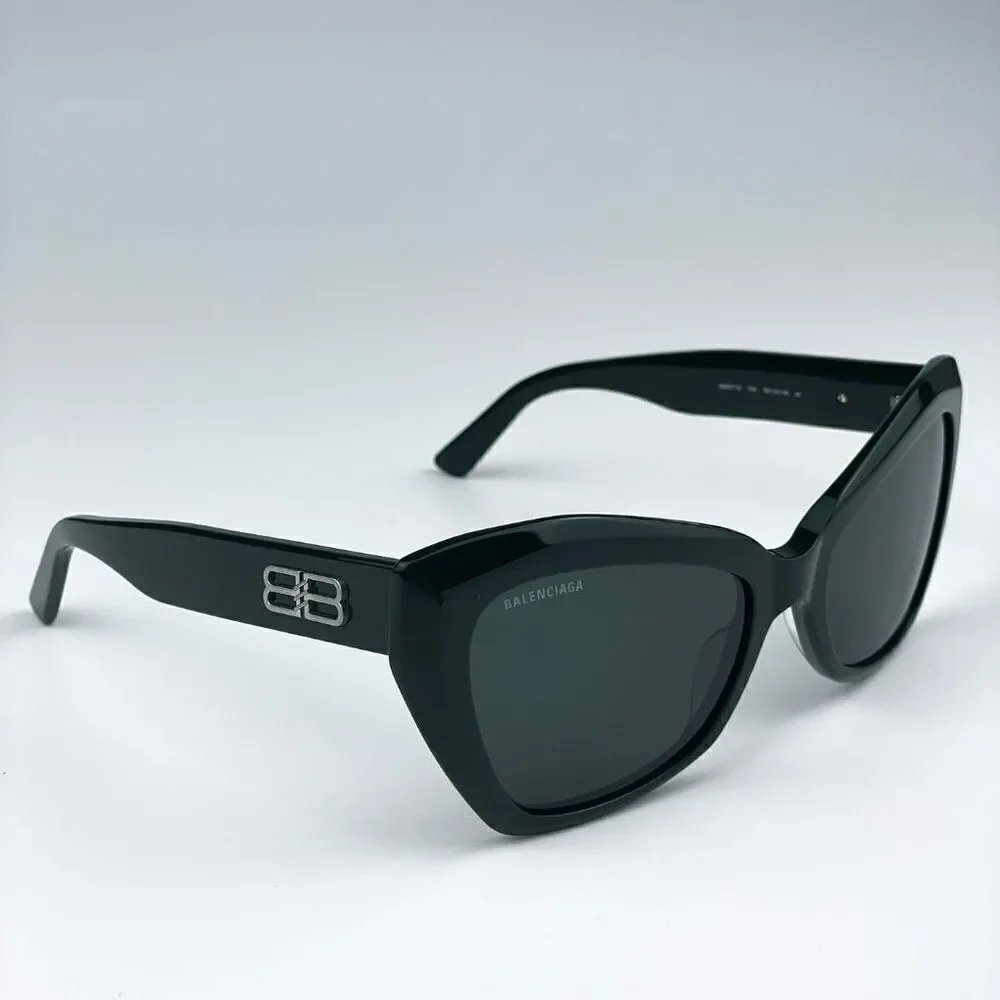 SALE! NEW Balenciaga BB0271S 004 Green Cat Eye Women Sunglasses